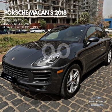 Porsche dans Beyrouth - بورش ماكان S موديل 2018 بحالة وكالة ومواصفات كاملة | Porsche Macan S 2018