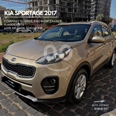Kia dans Beyrouth - كيا سبورتيج 2017 بحالة الوكالة 4WD وممشى قليل | Kia Sportage 2017 4WD