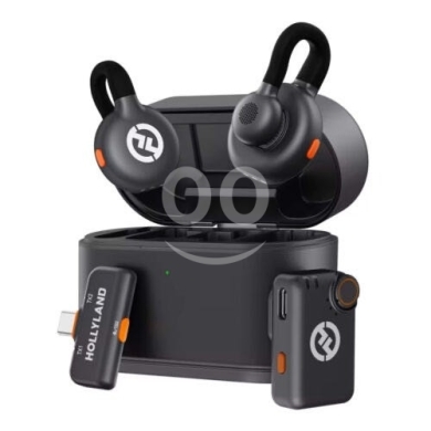 ميكروفون لاسلكي Hollyland Lark M2S احترافي بمدى 300 متر | Hollyland Lark M2S Wireless Mic… — 4