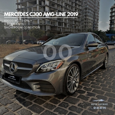Mercedes-Benz dans Beyrouth - مرسيدس C300 AMG-Line موديل 2019 صباغ الشركة | Mercedes C300 AMG-Line 2019 Original Paint