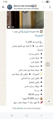 شقق للإيجار في صيفي - شقة مفروشة فخمة للإيجار في مونو - الصيفي | Luxury Furnished Apartment for Rent in Monot - Saifi