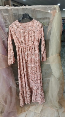 Clothes, Footwear & Accessories in Marj - فستان صيفي زهري مشجر بنقوش الورد الناعمة | Elegant Floral Pink Summer Dress