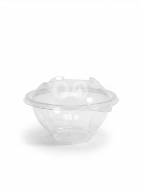 Packaging & Wrapping Materials in Tripoli - علب بلاستيك شفافة دائرية عميقة للسلطات مع غطاء | Deep Round Clear Salad Containers with Lids