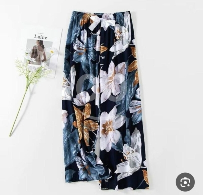 Vêtements, chaussures et accessoires dans Loussiya - عرض الشروال النسائي الصيفي المعرق (3 قطع بـ 17$) مقاس موحد من S إلى XL | Premium Women Summer Printe