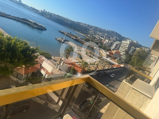 شقق للإيجار في جونيه - شقة دوبلكس مفروشة للإيجار في جونية حارة صخر إطلالة بحر | Furnished Duplex Apartment for Rent Jounieh
