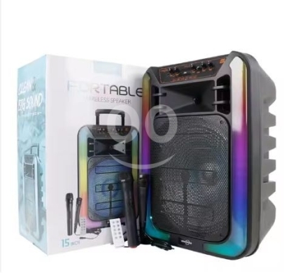 سبيكر بلوتوث GTS-1937 كبير بقوة 35 واط مع إضاءة | GTS-1937 Portable Bluetooth Speaker Sys… — 3