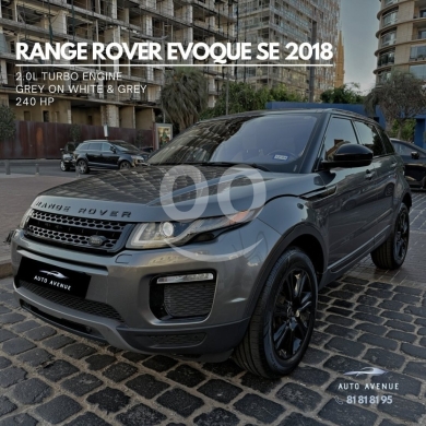 Land Rover in Beirut City - رينج روفر إيفوك SE 2018 خارقة النظافة مع إطارات جديدة | 2018 Range Rover Evoque SE Clean Title