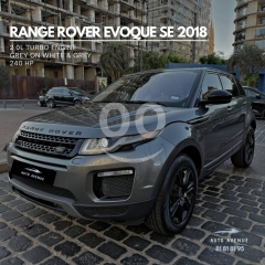 رينج روفر إيفوك SE 2018 خارقة النظافة مع إطارات جديدة | 2018 Range Rover Evoque SE Clean Title