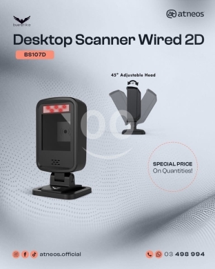 Computers Parts & Software Accessories in Tripoli - BUEROTIKA USB 2D DESKTOP BARCODE SCANNER BS107D