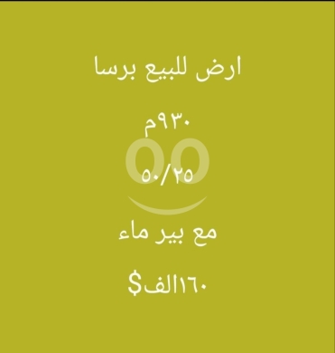 اراضي للبيع في برصا - أرض مميزة للبيع في برسا الكورة 930 مم | 930 SQM Land with Well for Sale in Barsa