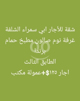 Apartments for rent in Abou Samra - شقة للإيجار في أبي سمراء الشلفة طابق ثالث | 1BR Budget Apartment for Rent Abi Samra