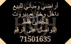 عقارات ومباني وأراضي للبيع داخل وخارج بيروت | Lands and Buildings for Sale Inside and Outside Beirut