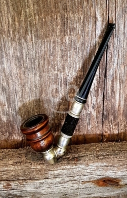 Antiques & Collectibles في البترون - بايب تدخين خشبي كلاسيكي أثري قديم | Vintage Wooden Smoking Pipe