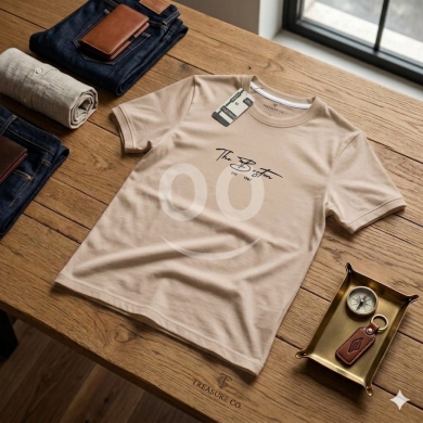 الملابس، الأحذية والزينة في Loussiya - جديدنا للرجال من Styllana Store بلوزة قطن صيفي 100% | Premium Men&#039;s 100% Cotton Summer T-Shirt