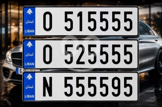 أرقام لوحات في صيدا - لوحة سيارة مميزة للبيع | Premium Vehicle Number Plate for Sale