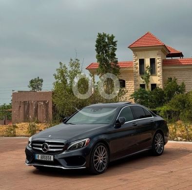 Mercedes-Benz in Kfar Melki - مرسيدس C400 AMG أصلي موديل 2015 كاملة الزوائد | 2015 Mercedes C400 AMG Original Full Options