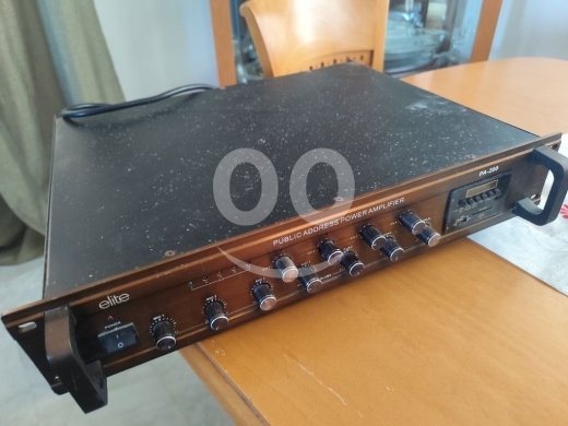 مضخم صوت إيليت PA-200 احترافي للمساجد والقاعات | Elite PA-200 Professional Public Address… — 2