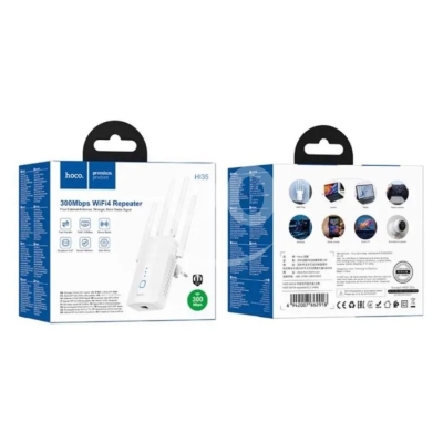 Other electronics في راس النبعا - مقوي إشارة الواي فاي هوكو H135 بسرعة 300Mbps | Hoco H135 300Mbps WiFi4 Signal Repeater