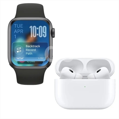 Smart Watches في Berqayel - مجموعة Green Lion Dynamic Duo ساعة ذكية وسماعات إيربودز برو ٢ | Green Lion Dynamic Duo Smart Watch