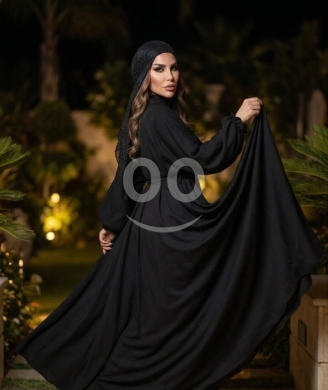 Clothes, Footwear & Accessories in Zahleh - فستان ماكسي أسود أنيق بأسلوب محتشم | Elegant Black Maxi Dress with Modest Style
