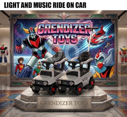 Baby & Kids Stuff in Beirut City - سيارة ركوب للأطفال مع موسيقى وإضاءة | Kids Ride-On Car with Music &amp; Lights