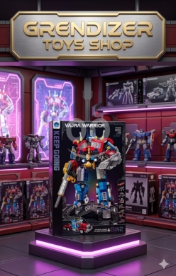 لعبة تركيب مكعبات "Vajra Warrior" (8 في 1) | Vajra Warrior 8-in-1 Transforming Robot Bloc… — 4