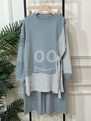 طقم قطن نسائي تركي مميز - جودة عالية | Stylish Turkish Cotton Women's Set - High Quality — 6