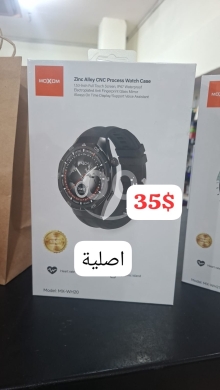 Smart Watches in Beirut City - ساعة ذكية موكسوم أصلية بهيكل معدني وشاشة لمس | Original MOXOM Smart Watch with Metal Case