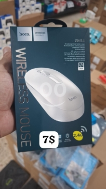 Computers Parts & Software Accessories in Beirut City - ماوس لاسلكي هوكو (GM14) أنيق وعالي الدقة | Hoco GM14 Stylish Wireless Mouse