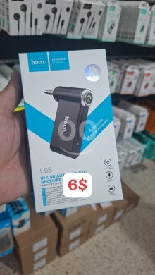 اكسسوارات الهاتف المحمول في مدينة بيروت - مستقبل بلوتوث للسيارة Hoco E58 AUX | Hoco E58 In-Car AUX Bluetooth Receiver