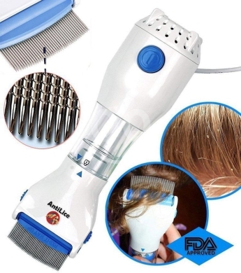 جهاز في-كومب لشفط وإزالة القمل والصيبان | V-Comb Lice and Nits Removal Machine — 4