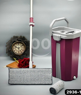 طقم ممسحة باركيه مع سطل وعصارة | Parquet Mop Set with Bucket and Wringer — 3