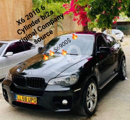 BMW in Khalde - بي إم دبليو X6 موديل 2010 مميزة | BMW X6 2010 Excellent Condition