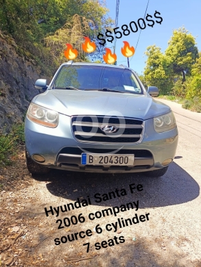 Hyundai in Khalde - هيونداي سنتافي 2006 بحالة ممتازة | Hyundai Santa Fe 2006 Excellent Condition