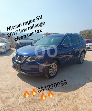 Nissan in Khalde - نيسان روج SV موديل 2017 بحالة ممتازة | Nissan Rogue SV 2017 Excellent Condition