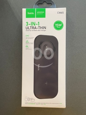 Mobile accessories dans Beyrouth - Hoco CW65 3-in-1 Wireless Charger | شاحن هوكو اللاسلكي 3 في 1