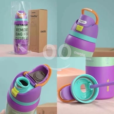 السلع الأخرى في مدينة بيروت - Owala FreeSip Water Bottle | زجاجة مياه أوالا فري سيب