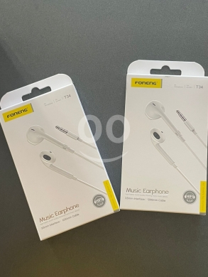 Mobile accessories dans Beyrouth - Foneng T34 Stereo Earphones | سماعات فونينج T34 ستيريو
