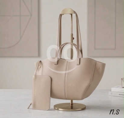 حقيبة بولين نسائية تركي نخب أول عالي الجودة مع محفظة صغيرة | Premium Polène Tote Bag — 2