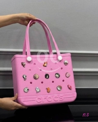 الملابس، الأحذية والزينة في نهر إبراهيم - حقيبة كروكس توت تركي نخب أول عالي الجودة | Premium Crocs Tote Bag Made in Turkey