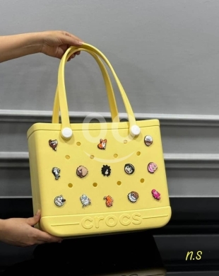حقيبة كروكس توت تركي نخب أول عالي الجودة | Premium Crocs Tote Bag Made in Turkey — 3
