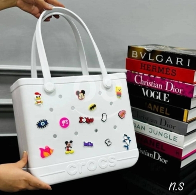 حقيبة كروكس توت تركي نخب أول عالي الجودة | Premium Crocs Tote Bag Made in Turkey — 2