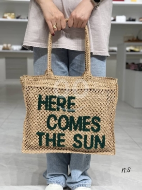 حقيبة كتف قش تركية نخب أول عالي الجودة | Premium Straw Tote Bag Made in Turkey — 3