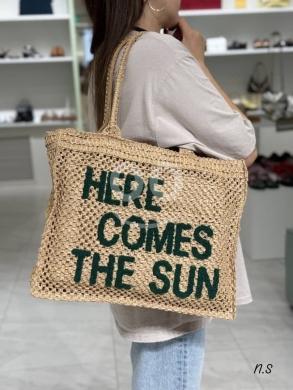 حقيبة كتف قش تركية نخب أول عالي الجودة | Premium Straw Tote Bag Made in Turkey — 2