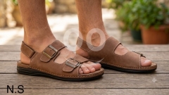 صندل رجالي طبي مريح صناعة لبنانية نخب أول عالي الجودة | Premium Men's Medical Sandals