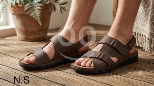 صندل رجالي طبي صناعة لبنانية نخب أول عالي الجودة | Premium Men's Medical Sandals Made in … — 2