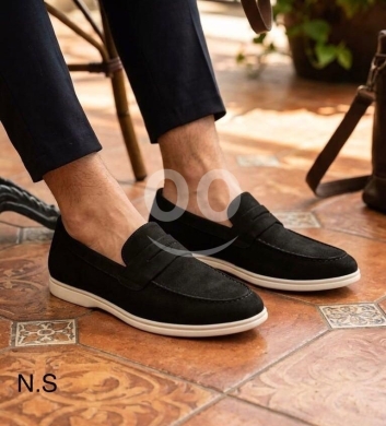 حذاء لوفر رجالي لورو بيانا فيتنامي نخب أول عالي الجودة | Premium Men's Loro Piana Loafers — 2