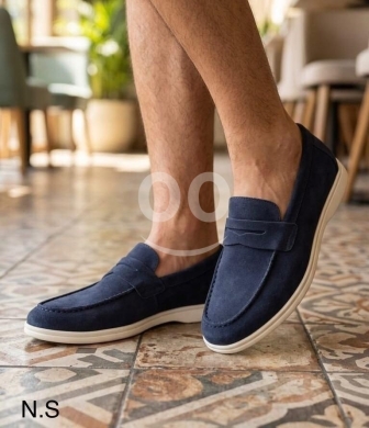 حذاء لوفر رجالي لورو بيانا فيتنامي نخب أول عالي الجودة | Premium Men's Loro Piana Loafers — 4