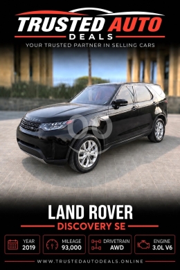 Land Rover dans Beyrouth - لاند روفر ديسكفري SE 2019 بحالة ممتازة | Land Rover Discovery SE 2019 Clean Carfax