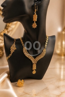 Vêtements, chaussures et accessoires dans Minieh - طقم إكسسوارات ذهبي فخم بتصميم تراثي | Luxurious Gold Accessory Set with Heritage Design